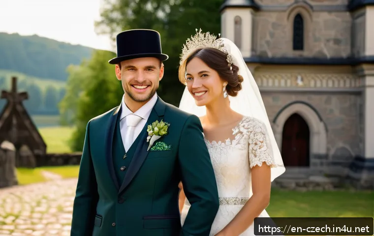 체코 전통 결혼식 관련 이미지 1